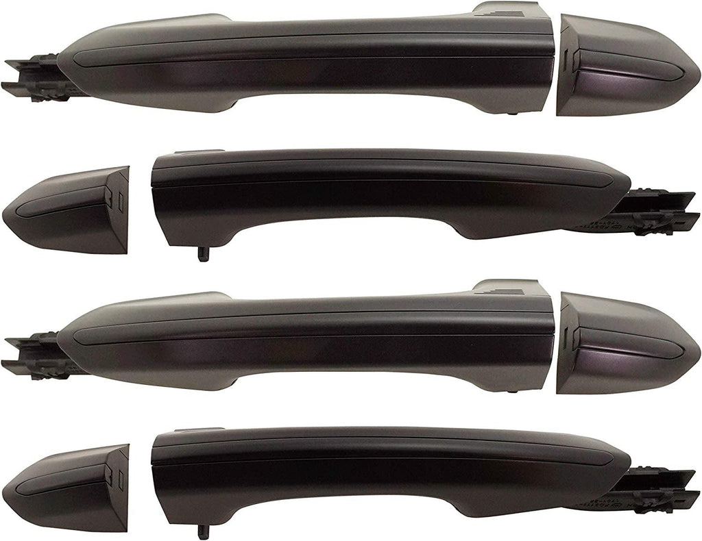 Exterior Door Handle Set Compatible with 2013-2020 Ford Fusion, Fits 2015-2018 Ford Edge