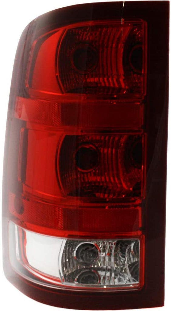 For GMC Sierra 1500 Tail Light Assembly 2008 2009 Driver Side 1St Design CAPA Certified for GM2800208 | 25958484 (Vehicle Trim: SL WT)