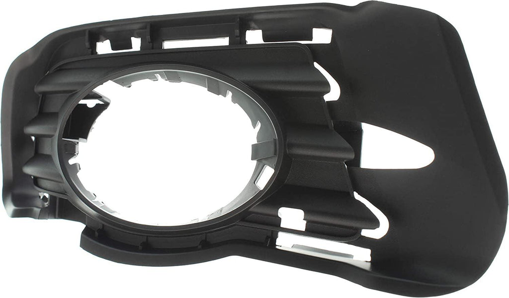 Front Fog Lamp Molding Compatible with 2008-2009 Mercedes Benz C230, Fits 2008-2011 Mercedes Benz C300, Mercedes Benz C350 Passenger Side Primed with HID Headlights