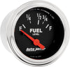 2515 Traditional Chrome Electric Fuel Level Gauge