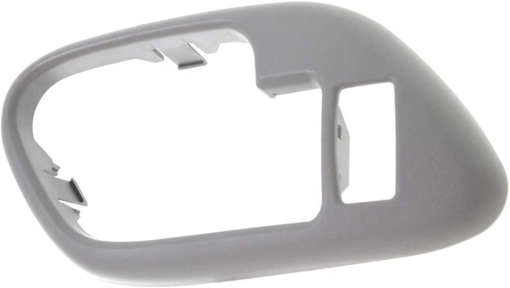 for Chevy K1500 / K2500 / K3500 Door Handle Trim 1995 96 97 98 99 2000 Driver Side | Front | inside | Gray | W/Lock Hole