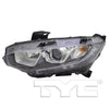 TYC Headlight Assembly for 16-20 Civic 20-9778-00-9