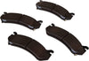 GM Genuine Parts 171-0990 Rear Disc Brake Pad Set with Clips