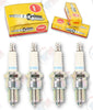 Set of 4 New NGK Copper Spark Plugs BPR5ES (Stk #7734)