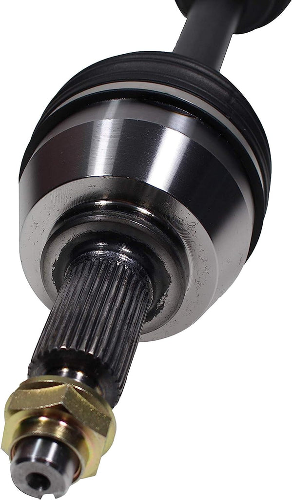 NCV53913 CV Axle Shaft Assembly - Left Front (Driver Side), Black & Silver