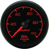 5921 ES 2-1/16" 0-100 PSI Mechanical Oil Pressure Gauge