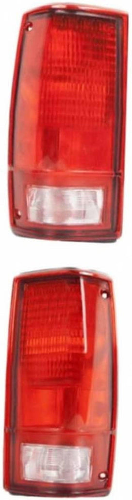 Karparts360 for Chevy S-10 Pickup 1990 91 92 1993 Tail Light Driver and Passenger Side | Pair | GM2800106, GM2801106 | 915709, 915710