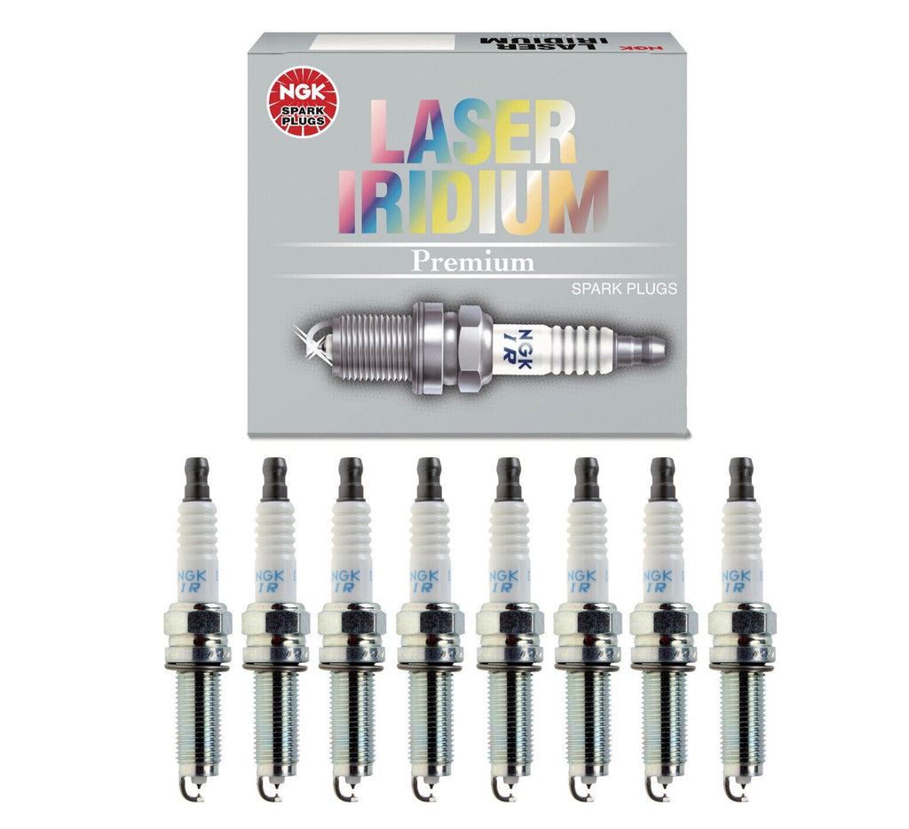 NGK Laser Iridium Spark Plug 8PCS 08-20 for Accord Civic HR-V 95710 DILZKR7B11GS