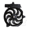 TYC A/C Condenser Fan Assembly for 01-06 Hyundai Santa Fe 610610