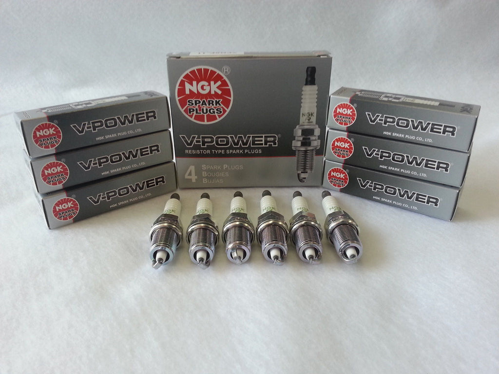 6-New NGK V-Power Copper Spark Plugs BCPR6ES #2330 Made in Japan