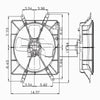 600260 Engine Cooling Fan Assembly Fits 2005 BMW M3