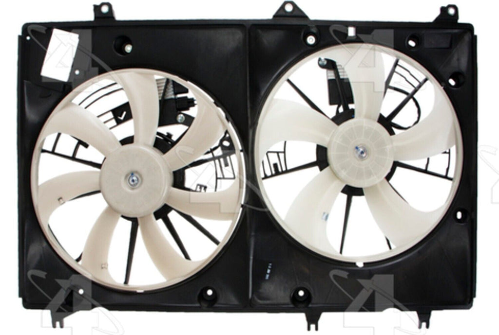 Four Seasons Dual Radiator and Condenser Fan Assembly for 08-10 Highlander 76361