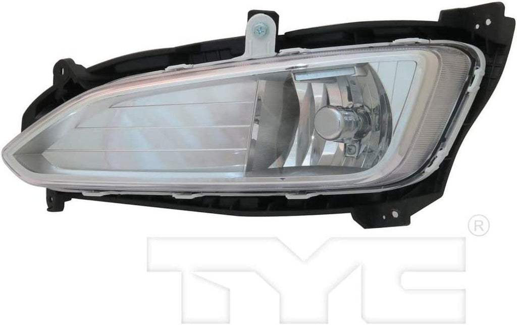 : for 2013 2014 2015 2016 Hyundai Santa Fe Sport Fog Light Assembly W/Bulbs Driver and Passenger Side Pair Replaces HY2592141 CAPA Certified- Vehicle Trim: Sport Utility HY2593141