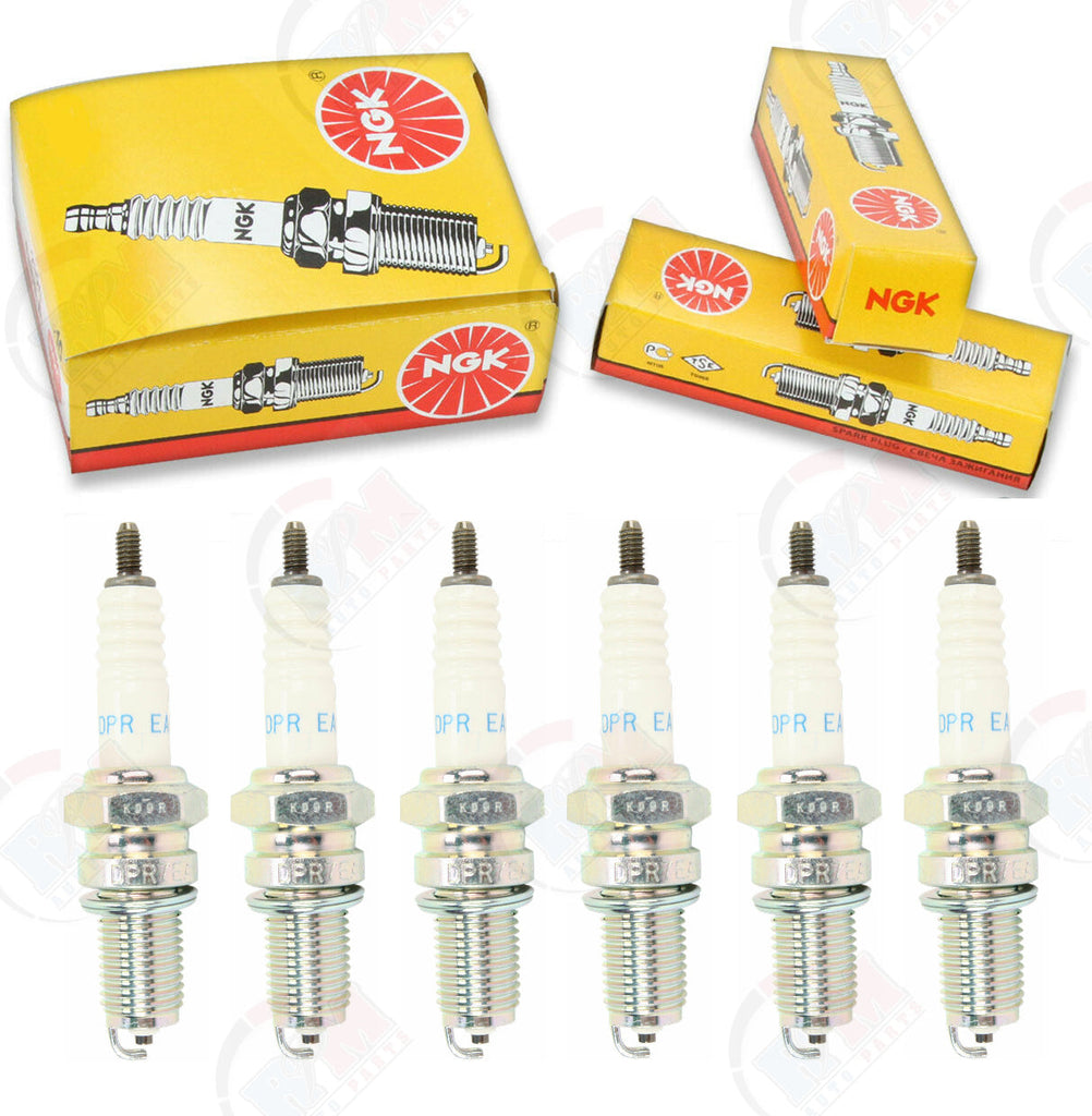 NGK DPR8EA-9 Nickel Spark Plugs 4929 (Set of 6)