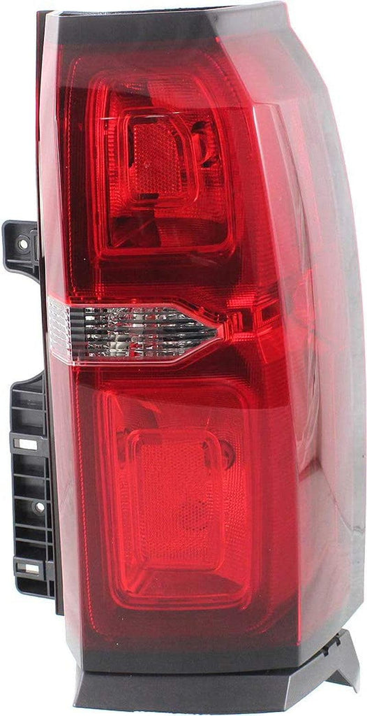 Passenger Side Tail Light Assembly Compatible with 2015-2020 Chevrolet Suburban and Tahoe with Bulb