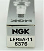 Set of 4 Genuine NGK 6376 V-Power Spark Plugs with Resistor LFR5A11