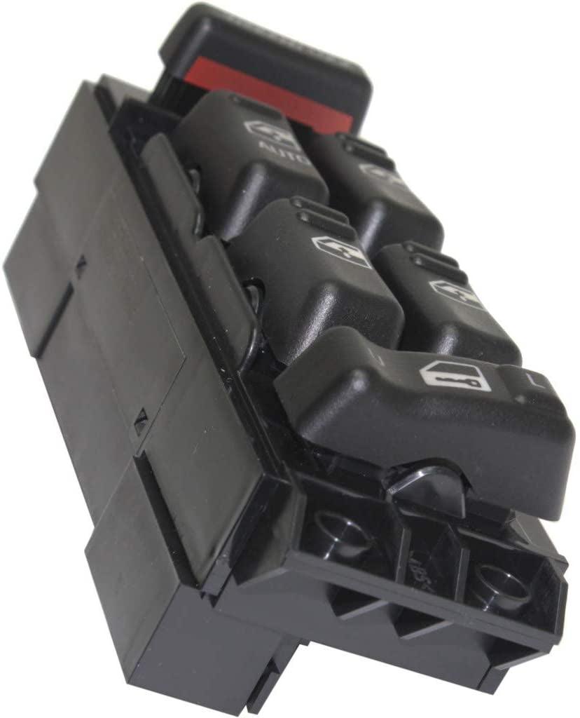 For GMC Yukon XL 1500/2500 Window Switch 2000 2001 2002 Driver Side | Front | Black | 20 Male Terminals | Female Connector