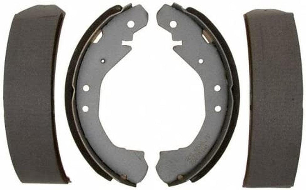 Silver 14593B Bonded Rear Drum Brake Shoe Set