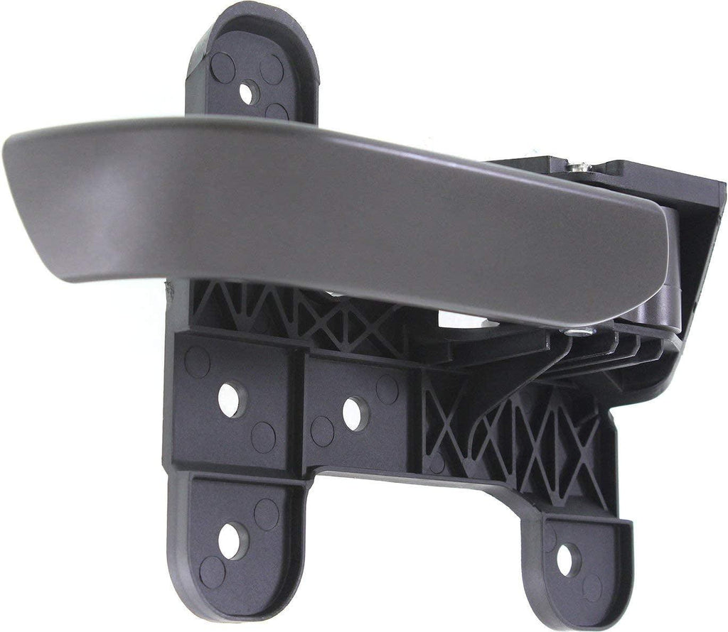 Interior Door Handle Compatible with Armada/Titan 04-14 Front Right and Left Side inside Painted Dark Gray Plastic