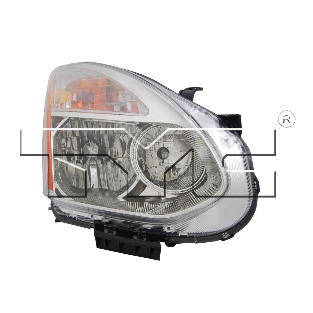 TYC Headlight Assembly for 09-10 Nissan Rogue 20-12391-00