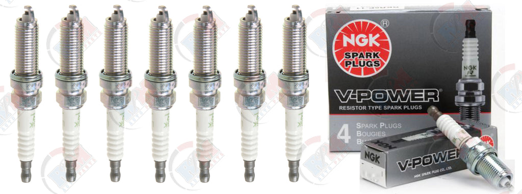 NGK "V-POWER" Spark Plugs (Set of 6) for 2003-2007 Infiniti G35 3.5L