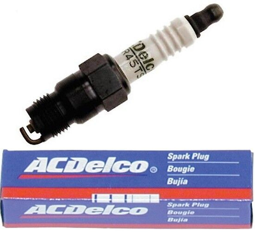 8X AC Delco OEM R45TS Spark Plug