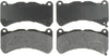 Gold 17D1365M Semi-Metallic Front Disc Brake Pad Set