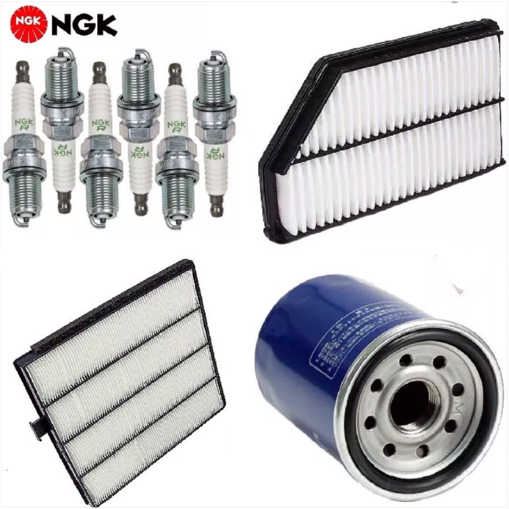 Tune up Kit Cabin Air Oil Filters Spark Plugs for 2001-2002-2003