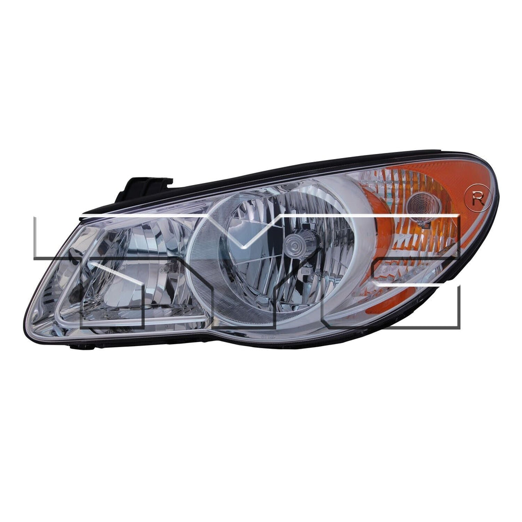 TYC Headlight Assembly for 10 Elantra 20-6812-90