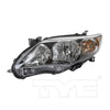 TYC Headlight Assembly for 11-13 Corolla 20-9196-90