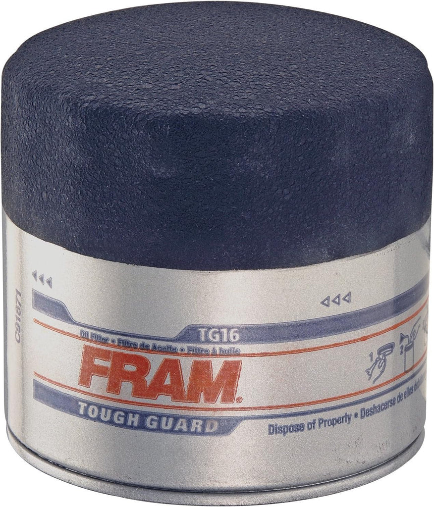 TG16 Tough Guard Passenger Car Spin-On Oil Filter (Pack of 2)