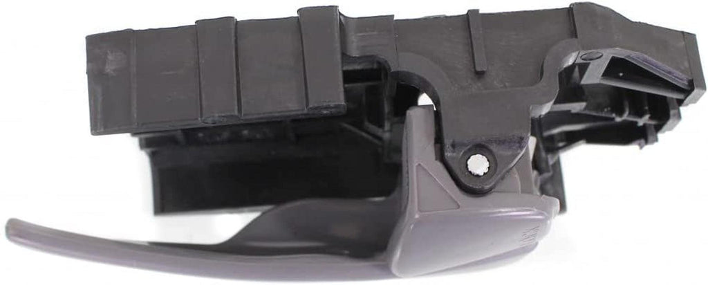 for Hyundai Elantra Interior Door Handle Front, Passenger Side Gray (2001-2006) | with Door Lock Button| Trim: Gls/Gt/Limited