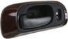 For Chryslr Concorde Interior Door Handle Front, Driver Side Black (1998-2004) | with Door Lock Hole| Trim:All Submodels