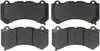 Gold 17D1405M Semi-Metallic Front Disc Brake Pad Set