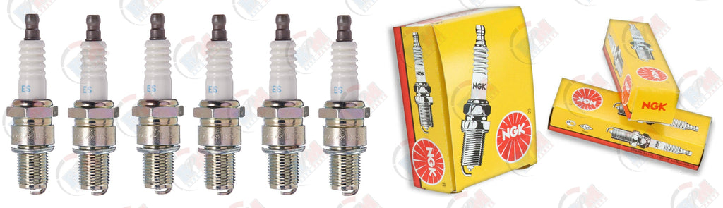 NGK BR8ES "STANDARD" Plug 3961 SOLID Spark Plugs (Set of 6)