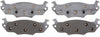 Gold 17D218M Semi-Metallic Front Disc Brake Pad Set