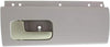 for Lincoln Town Car Interior Door Handle Rear, Driver Side Beige Bezel with Chrome/Gold Lever (2003-2011) | Trim:All Submodels