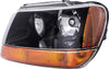 Dorman 1590318 Driver Side Headlight Assembly Compatible with Select Jeep Models