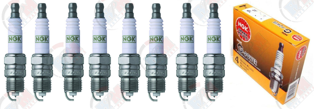 NGK "PLATINUM" Spark Plugs (Set of 8) for 2005-2015 Nissan Armada 5.6L V8