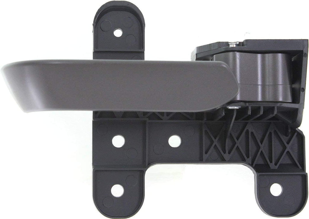 Interior Door Handle Compatible with Armada/Titan 04-14 Front Right and Left Side inside Painted Dark Gray Plastic