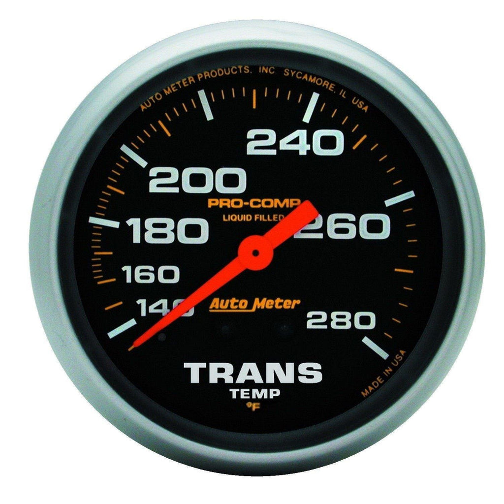 2-5/8 in. TRANSMISSION TEMPERATURE 140-280 Fahrenheit LIQUID FILLED PRO-COMP - greatparts