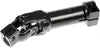 For Ram 1500/2500/3500 2011 2012 2013 Steering Shaft | Lower | Black | Steel | Replacement for 55351285AB, 55351285AC