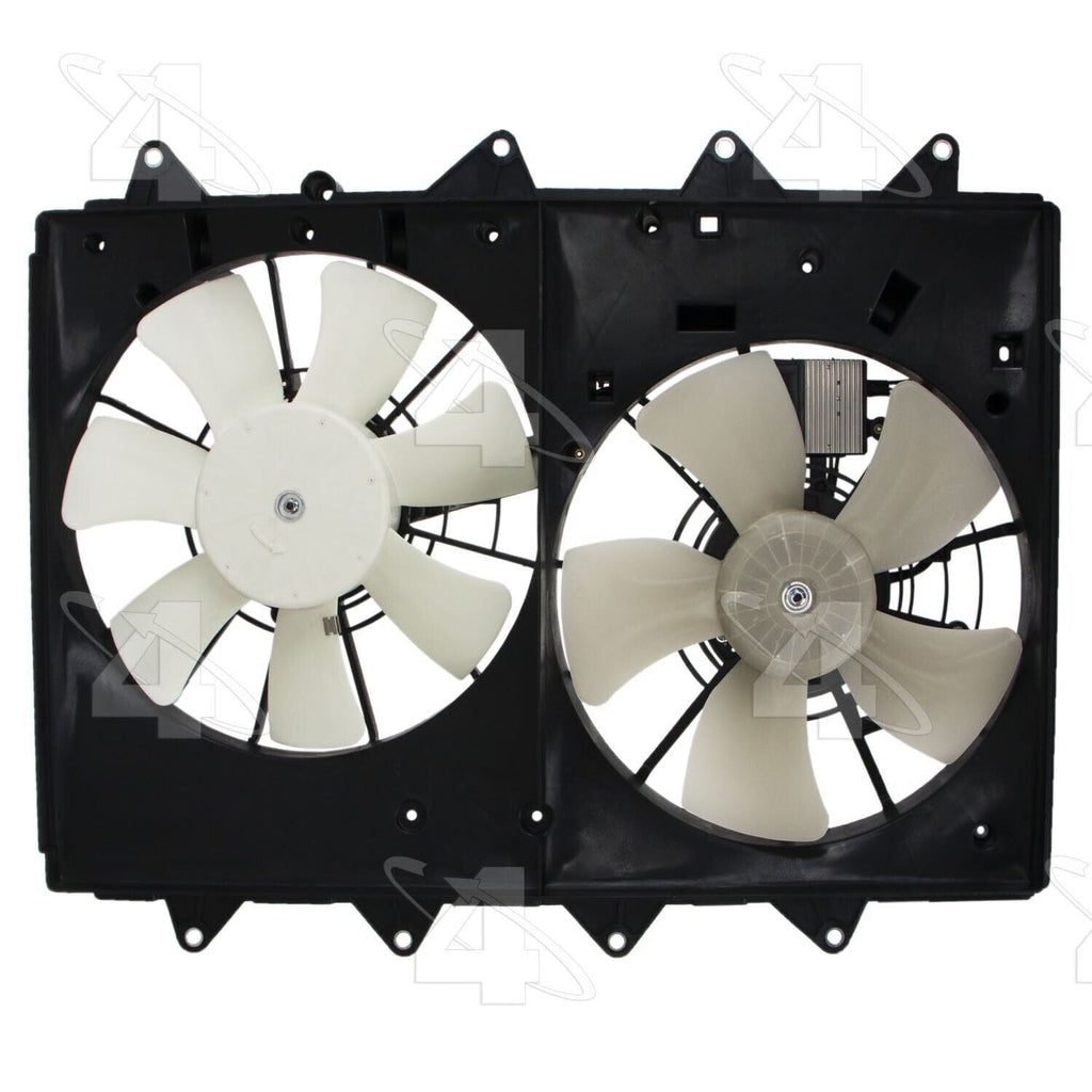 Four Seasons Dual Radiator and Condenser Fan Assembly for 07-09 CX-9 76355