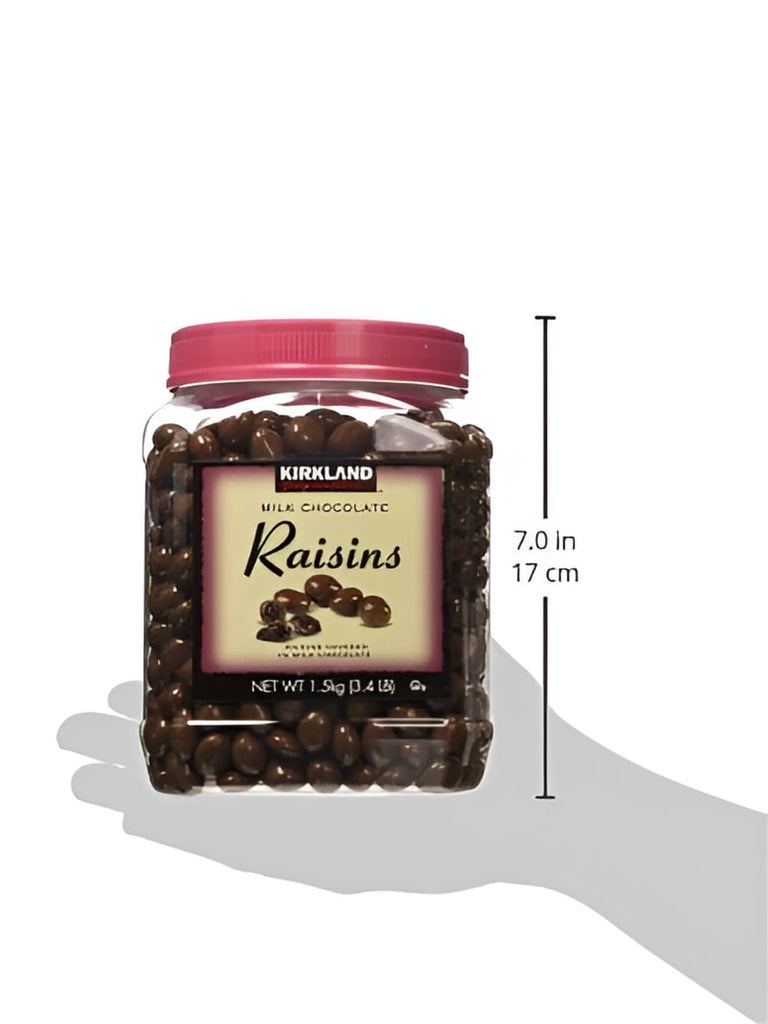 Kirkland Signature Raisins Milk Chocolate 3.4 Pounds