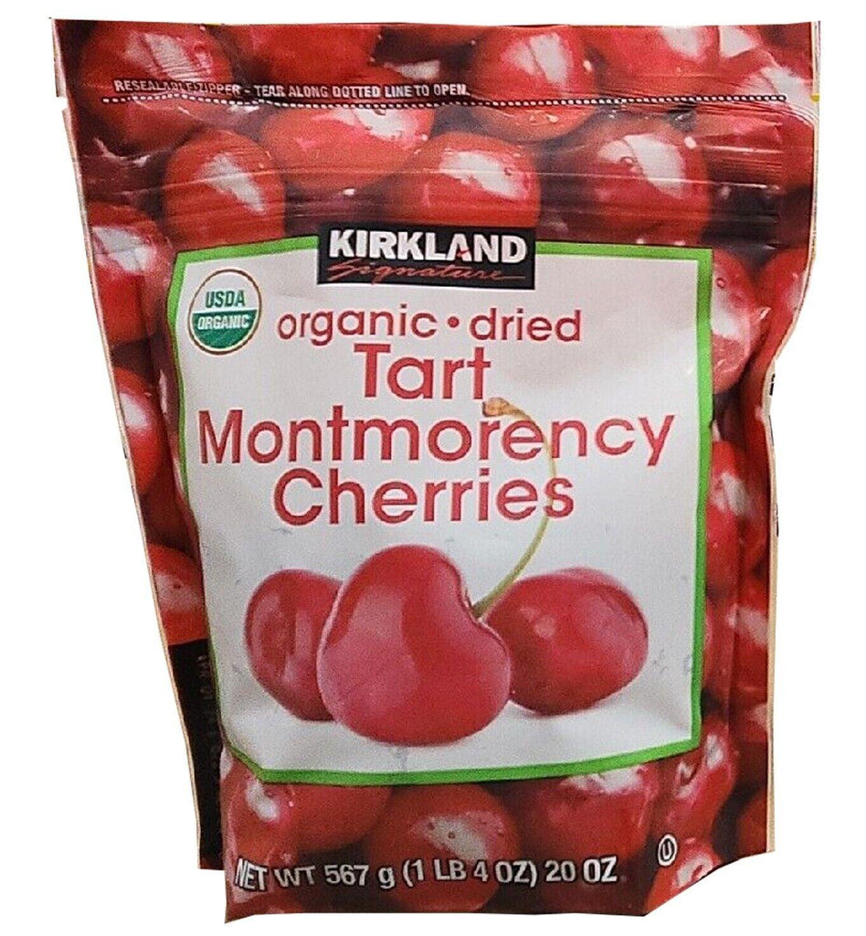 Kirkland Signature Organic Dried Tart Montmorency Cherries. 20Oz/567G