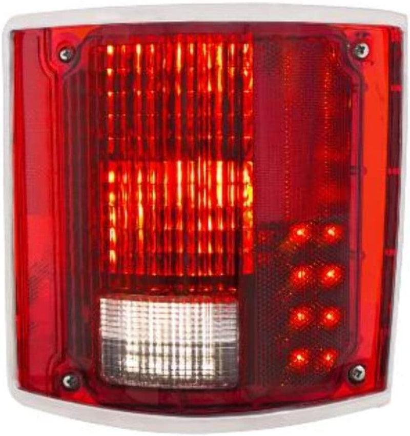 Right Hand Sequential LED Tail Lamp W/Trim 1973-87 Chevy and GM Truck