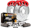 KC7352-36, Z36 Truck & Tow Front Caliper Kit-Drilled/Slotted Rotors, Carbon Ceramic Brake Pads, Calipers