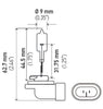 Fog Light Bulb for 550 Widetrack LX, Wide Track LX, Wide Trak Lx+More 886