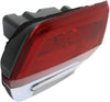 for Jeep Grand-Cherokee Inner Tail Light Assembly 2014 15 16 17 2018 Passenger Side W/Chrome Trim CH2803105 | 68110046AF