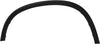 Evan-Fischer Fender Trim Compatible with 2007-2012 GMC Acadia Front, Driver Black GM1290246